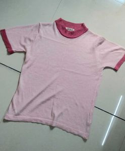 Pink Ringer Tee