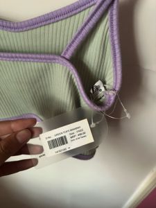 Lilac &amp; Sea Green Tank Top