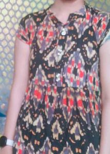 Black and Red Maxi dress