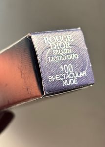 Dior Rouge Sequin liquid Duo Lipstick 100 N