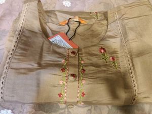 beautiful beige kurta