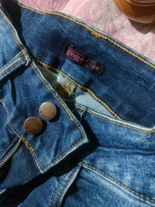 Ripped High-Waisted Jeans