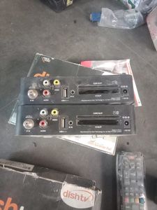 Two Dish Tv Paid Channel Setop Box(Without Card)