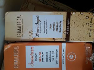 Dermalogical Brown Sugar Face Wash Nd Sunscrean
