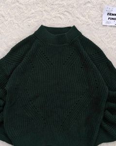 H&amp;M Green Knit Sweater