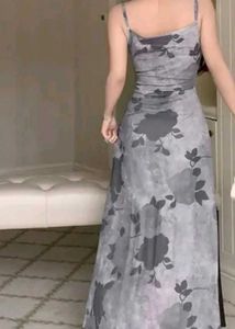 Floral Print Slip Dress