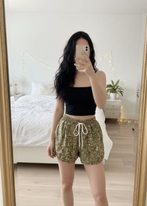 Beachy Floral Print Shorts