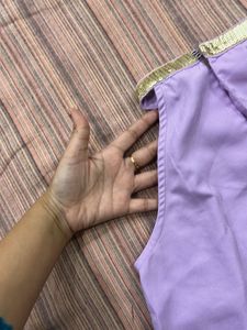 Lilac Halter Neck Top