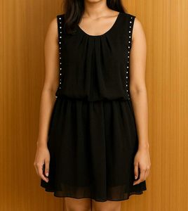 BLACK MINI DRESS