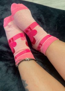 Cute Pink Socks
