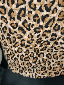 Leopard Print Crop Top