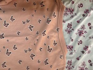 Butterfly Print Crewneck