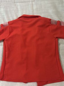 Vintage Red Bell Sleeve Jacket