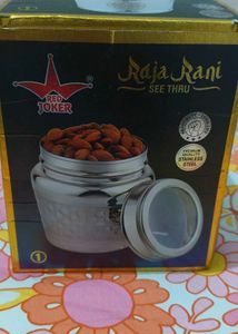 Raja Rani See Thru Storage Box