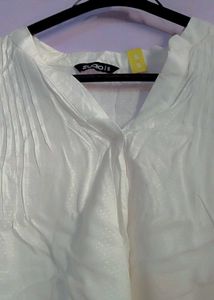 Brand New Zudio Top with Tag - Off White🤍✨