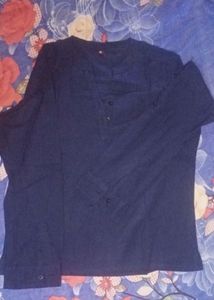 Navy Blue Tunic Top