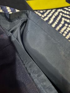 Chic Chevron Print Polyester woollen Dress