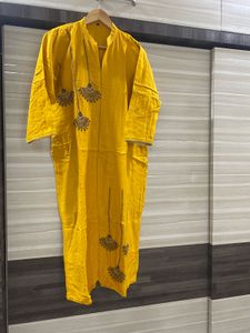 Elegant Yellow Kurta