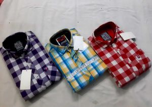 Men's Checkered Casual Shirts - Bundle of 3