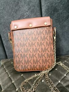 MK Brown Crossbody Bag