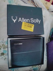 New ALLEN SOLLY WALLET For Man