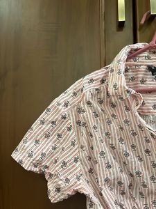 Striped &amp; Floral Women's Shirt