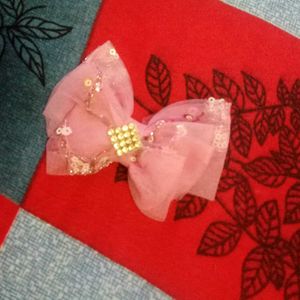 &#34;Charming Bow Hair Clips - Stylish, Versatile, and