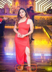 Red One Shoulder Dress