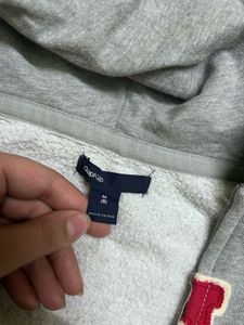 GAP Hoodie - Grey with Red Logo
