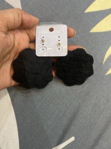 Beaded Flower Earrings