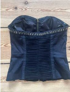 Bebe Corset Fitted Top