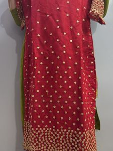 Suit With Embroidery Work