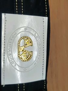 LV Jeans Black Denim Pants