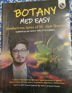BOTANY,CHEMISTRY,PHYSICS MEDEASY 1.0 NOTES