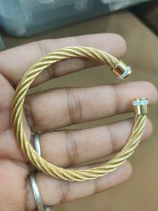 Anti Tarnish Gold Adjustable Kada