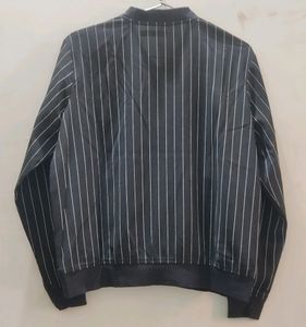 Bossini Black &amp; White Striped Jacket (Women)