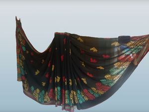 Black Saree