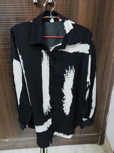 Abstract Print Shirt