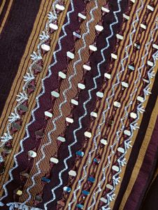 ₊˚⊹ ᰔStriped Mirror Work Kurta