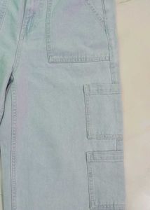 Light Wash Wide Leg Jeans