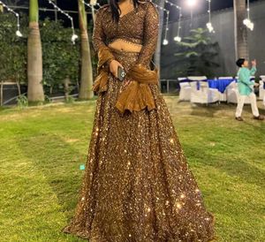 ✨️✨️hand Work Cocktail Night Lehga✨️✨️