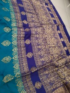 Traditional Saree 💙 Blue Colour 😍