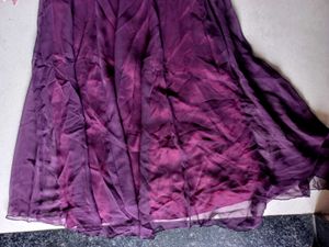 Wine Bow Gown