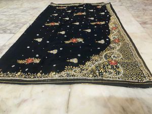Very Beautiful 🤩 Black Saree 🖤🖤