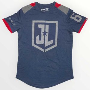 Men&#39;s Justice League: Logo Blue Printed Regular
