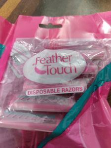 Pack Of 5 Vi-john Feather Touch Razor