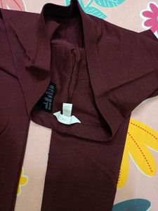 New H&amp;M Maroon Leggings