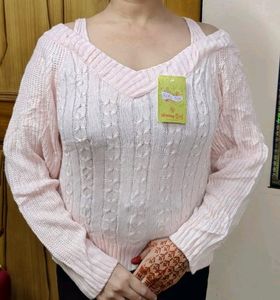 Stylish Neck Off Shoulder Sweater✨🌸💕