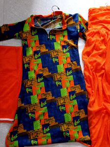 Printed Kurta Set