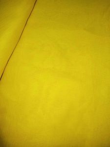 Kids Yellow Saree with Red Border